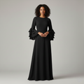 Ella | Elegant Maxi Dress With Spanish Sleeves
