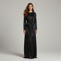 Olivia | Elegant Satin Maxi Dress
