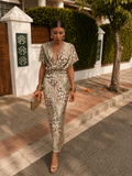 Izabela | Elegant Wrap Midi Dress