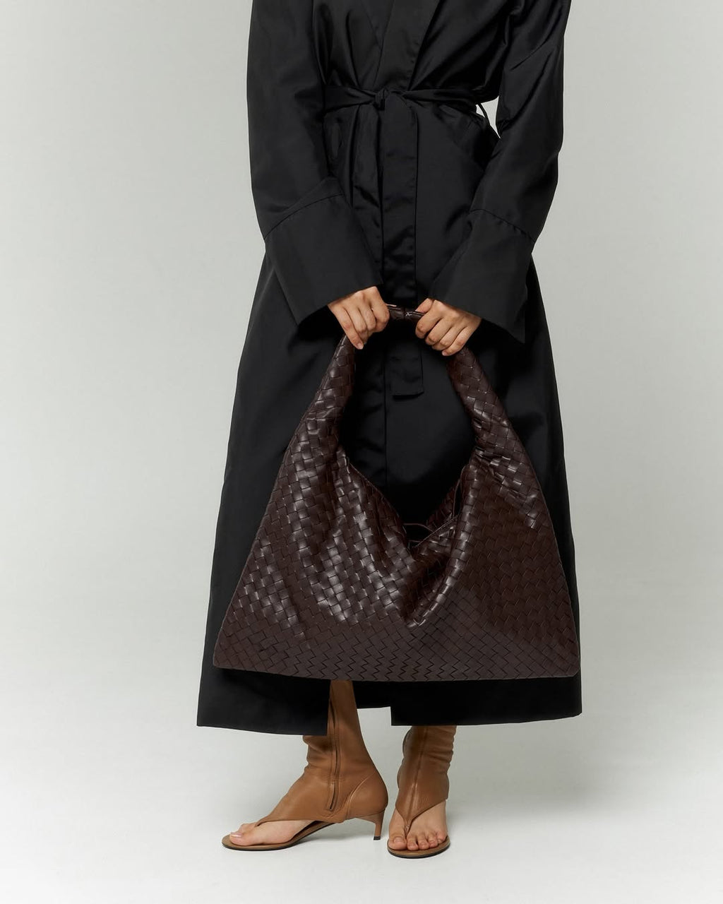 Woven Oversized Tote Bag with Shoulder Strap for Women