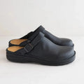 Backless Slip-On Clogs with Adjustable Buckle Strap for Men
