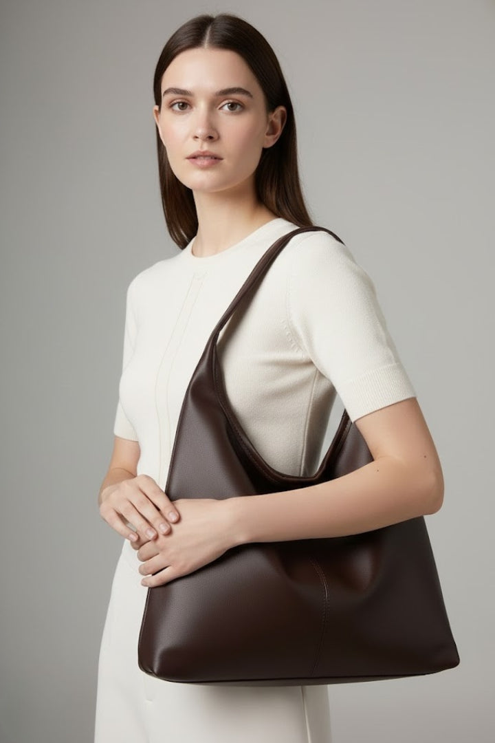 Classic Tote Bag with Large Inner Pocket for Women