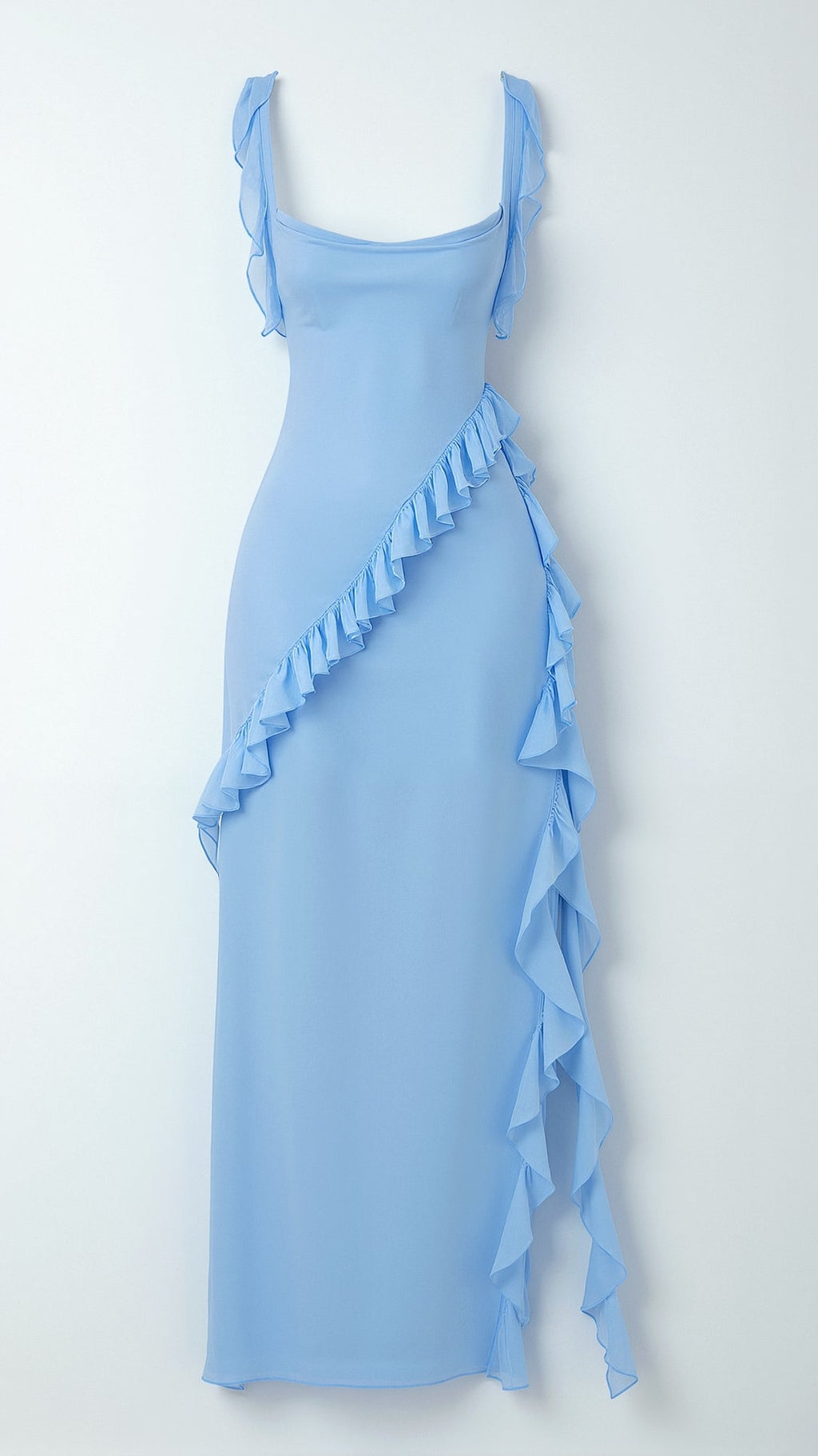 Rianna | Elegant Ruffled Maxi Dress