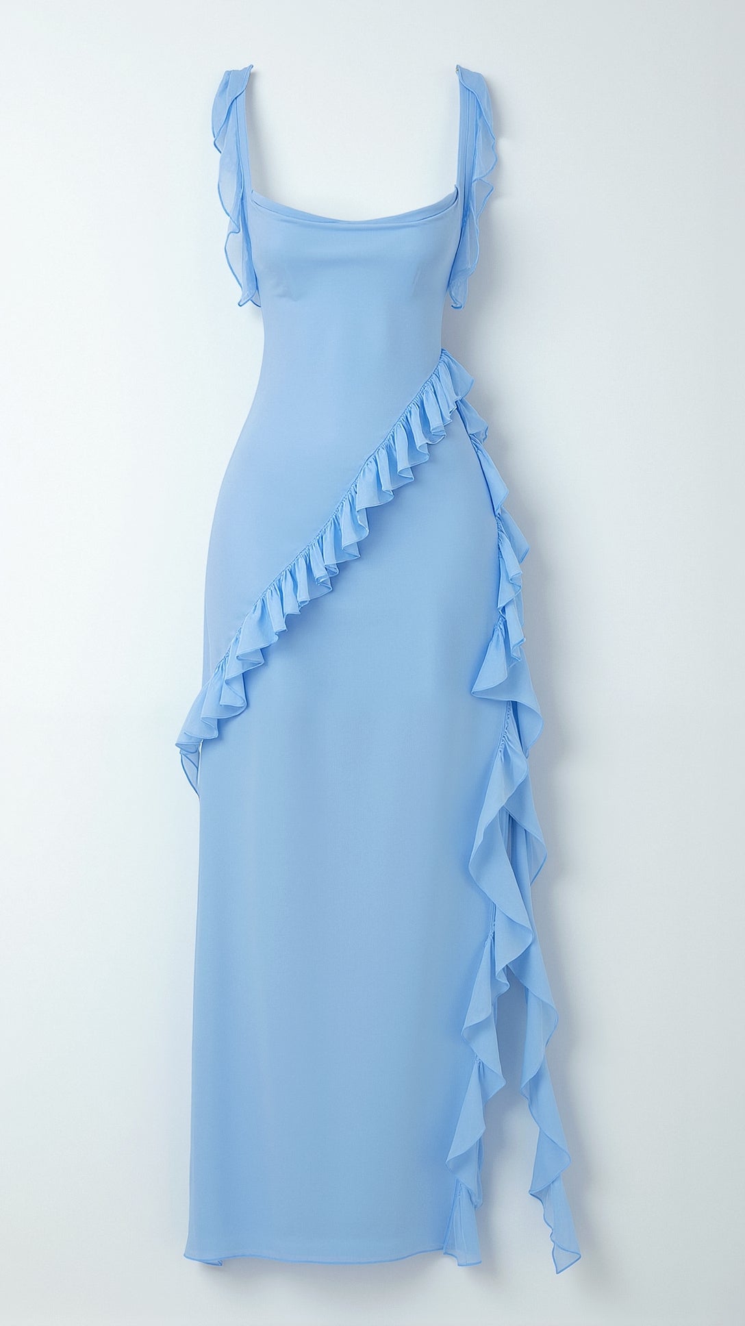 Rianna | Elegant Ruffled Maxi Dress