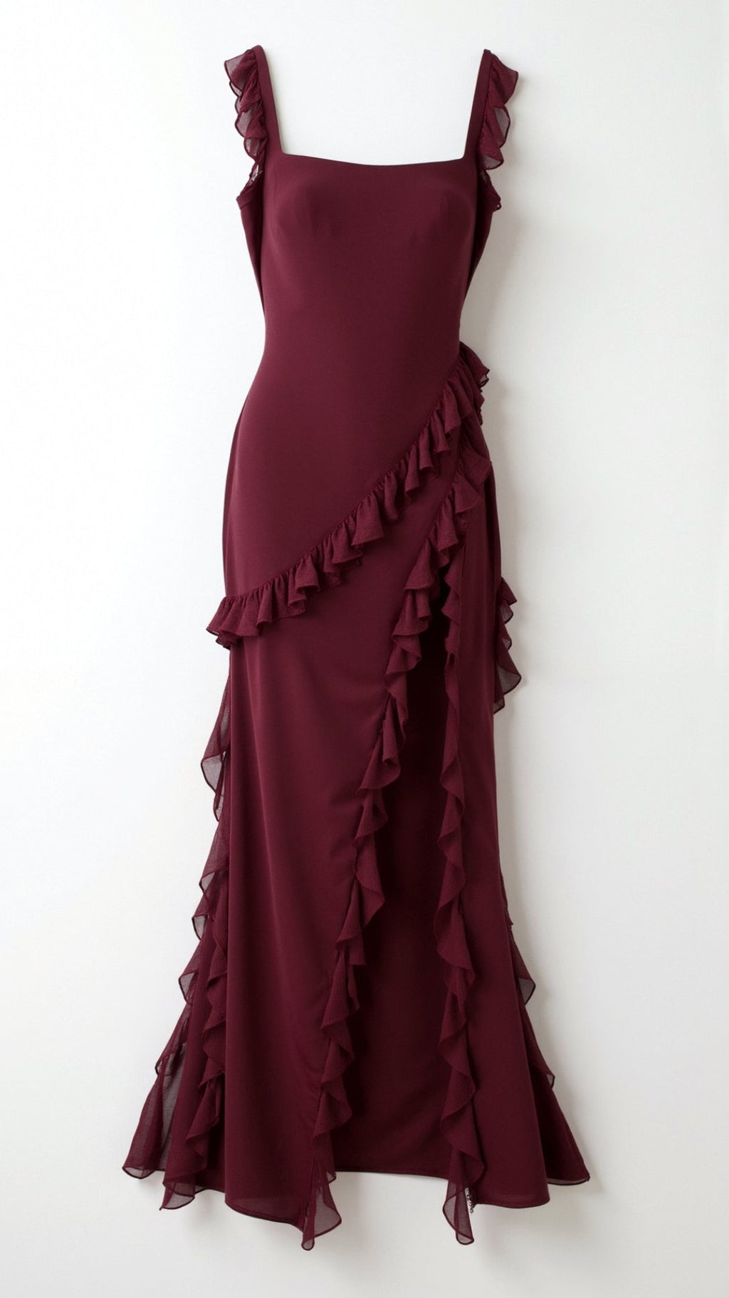 Rianna | Elegant Ruffled Maxi Dress
