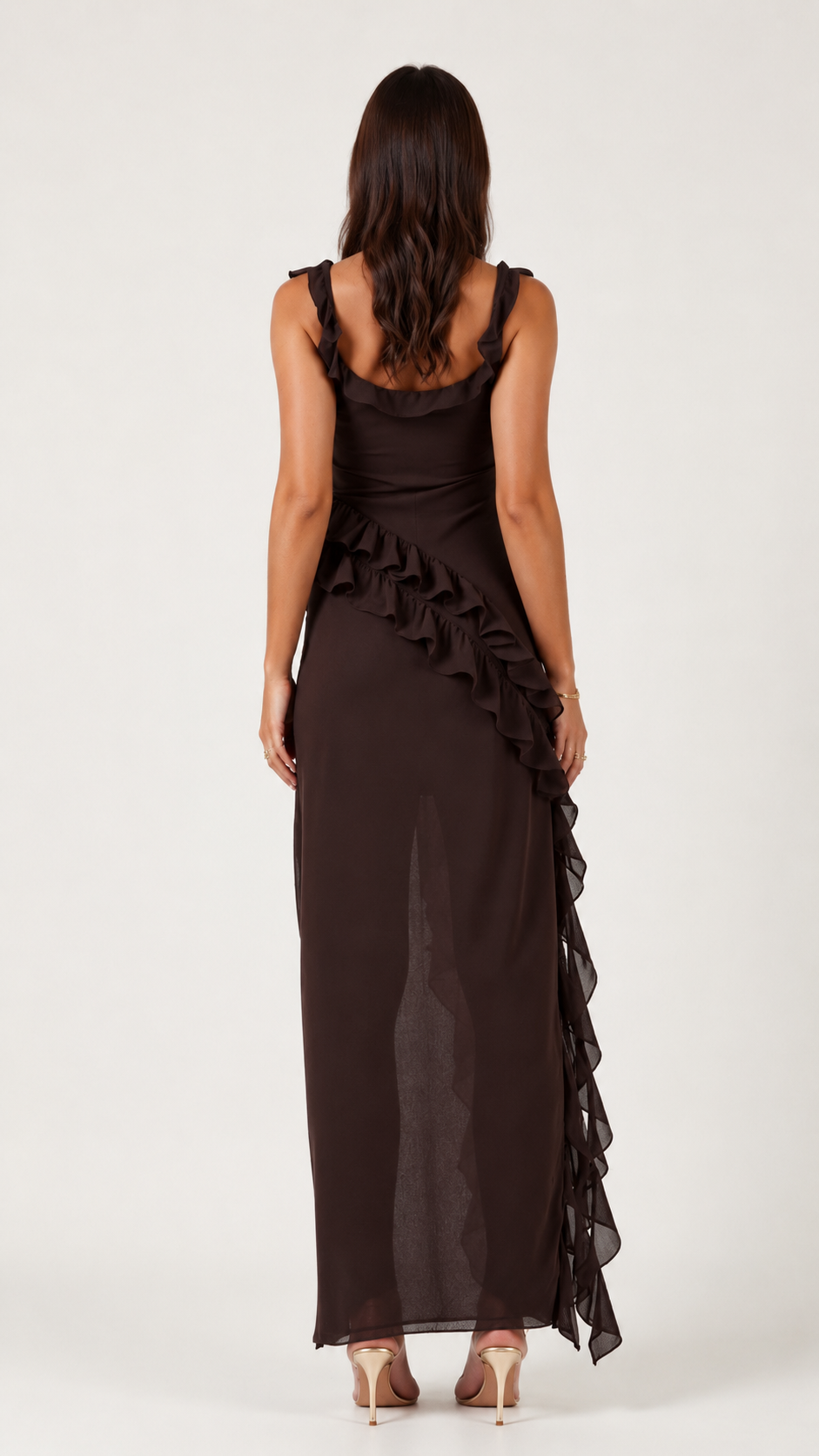 Rianna | Elegant Ruffled Maxi Dress
