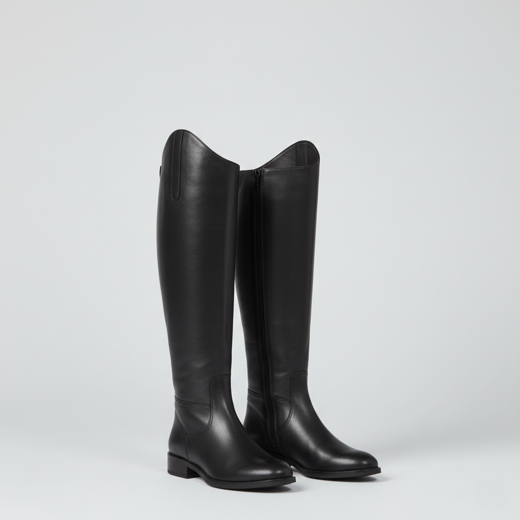 Jade | Elegant Women's High Winter Riding Boots