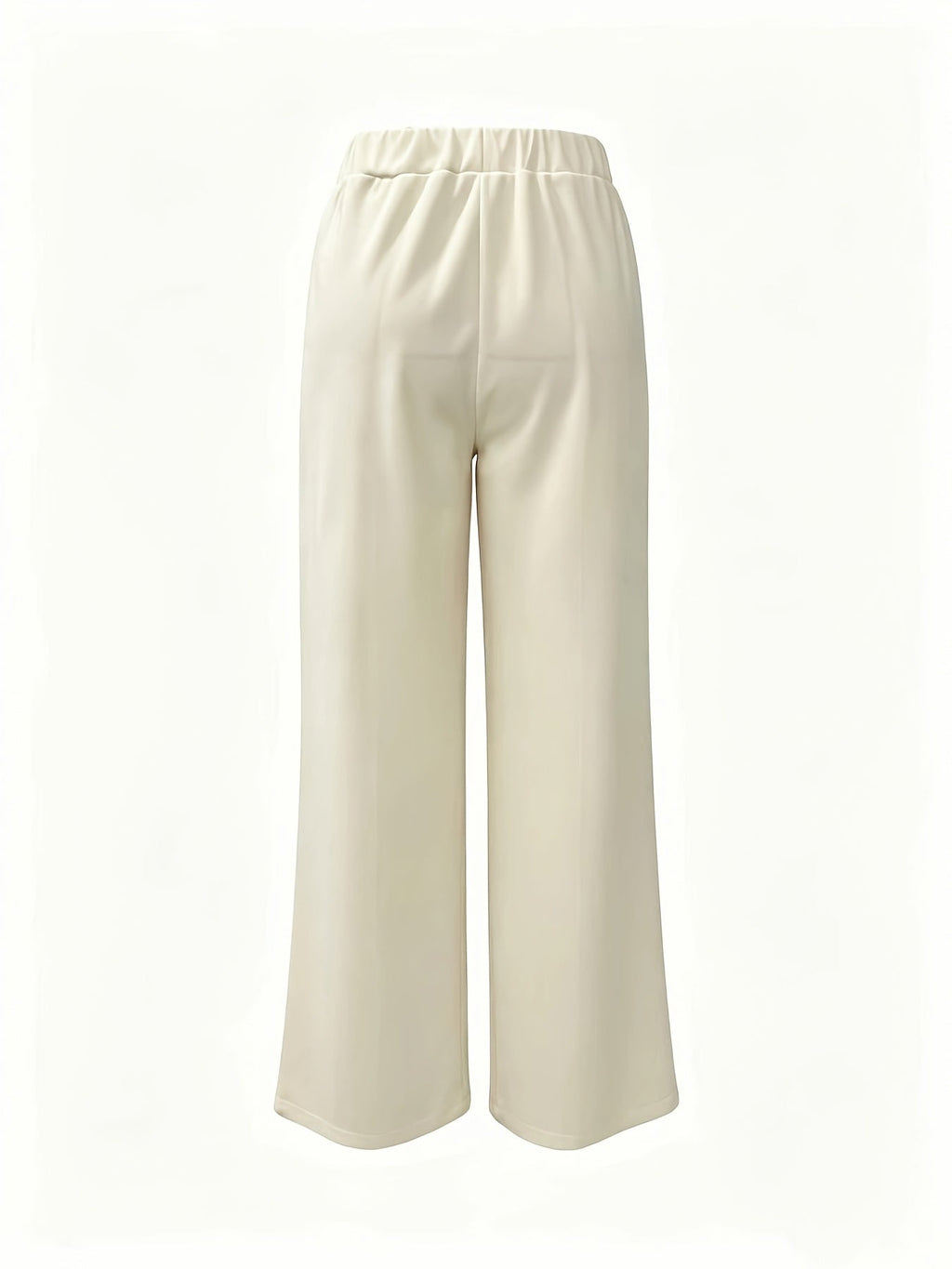 High Waisted Straight Leg Tailored Trousers for Womens