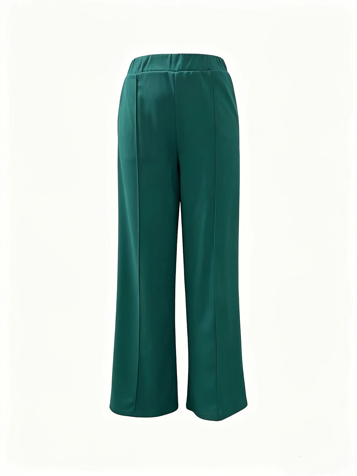 High Waisted Straight Leg Tailored Trousers for Womens