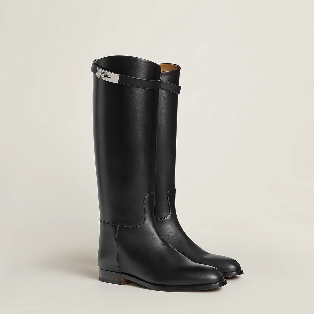 Jade | Elegant Women's High-Top Winter Riding Boots
