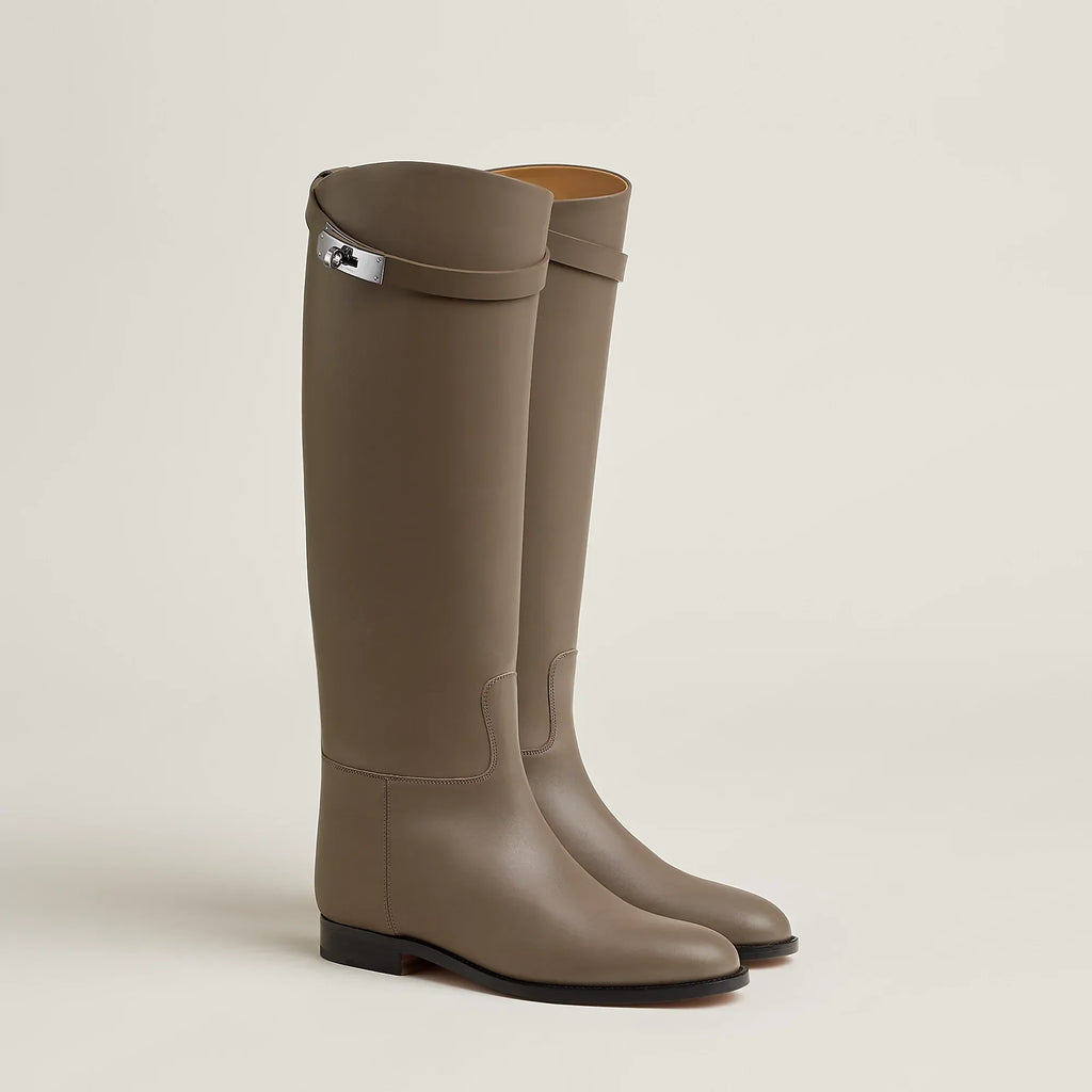 Jade | Elegant Women's High-Top Winter Riding Boots