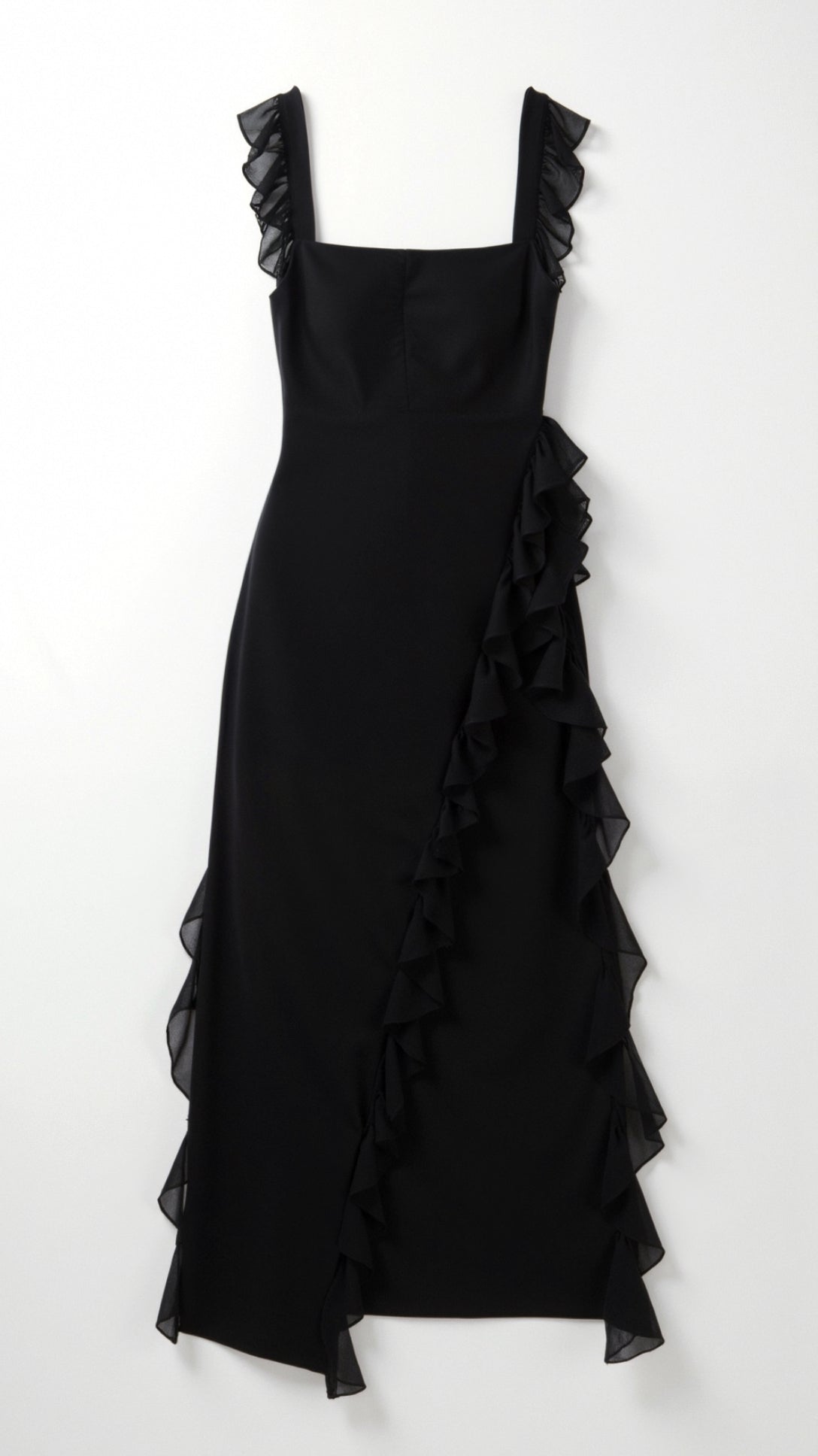 Rianna | Elegant Ruffled Maxi Dress