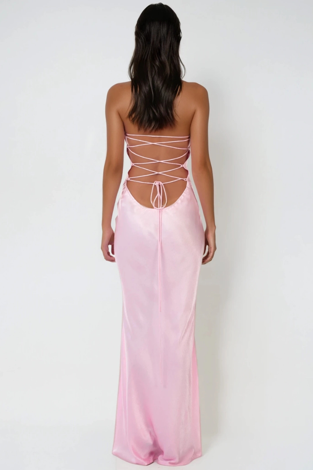 Sleeveless Halter Neck Maxi Dress with Embellished Bodice for Women
