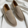 Suede Slip On Loafers with Classic Stitching for Mens