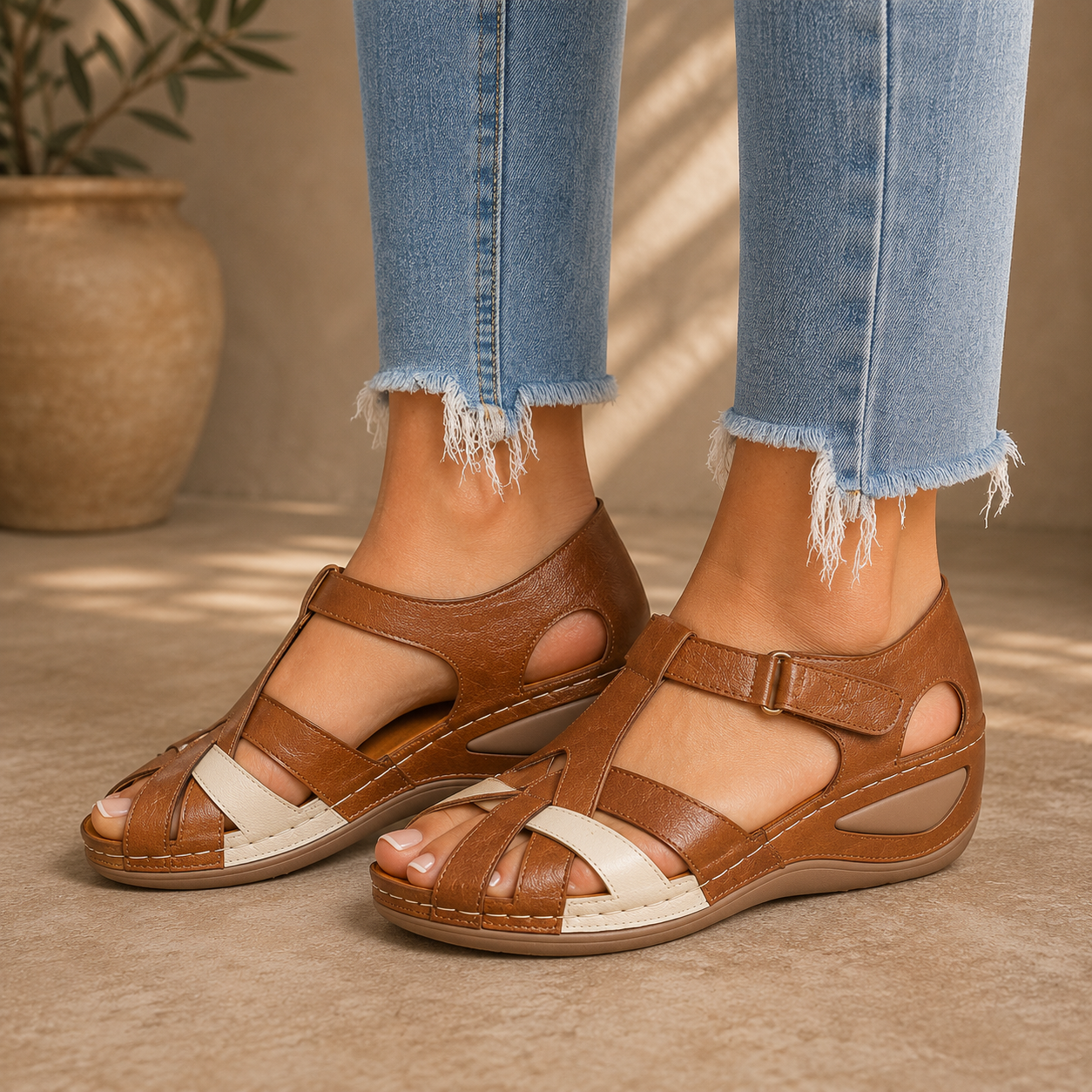 Teodora | Cushioned Comfort Sandals