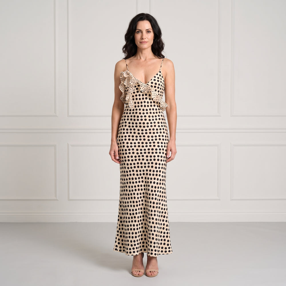 White Maxi Dress Wedding Guest Summer Outfit