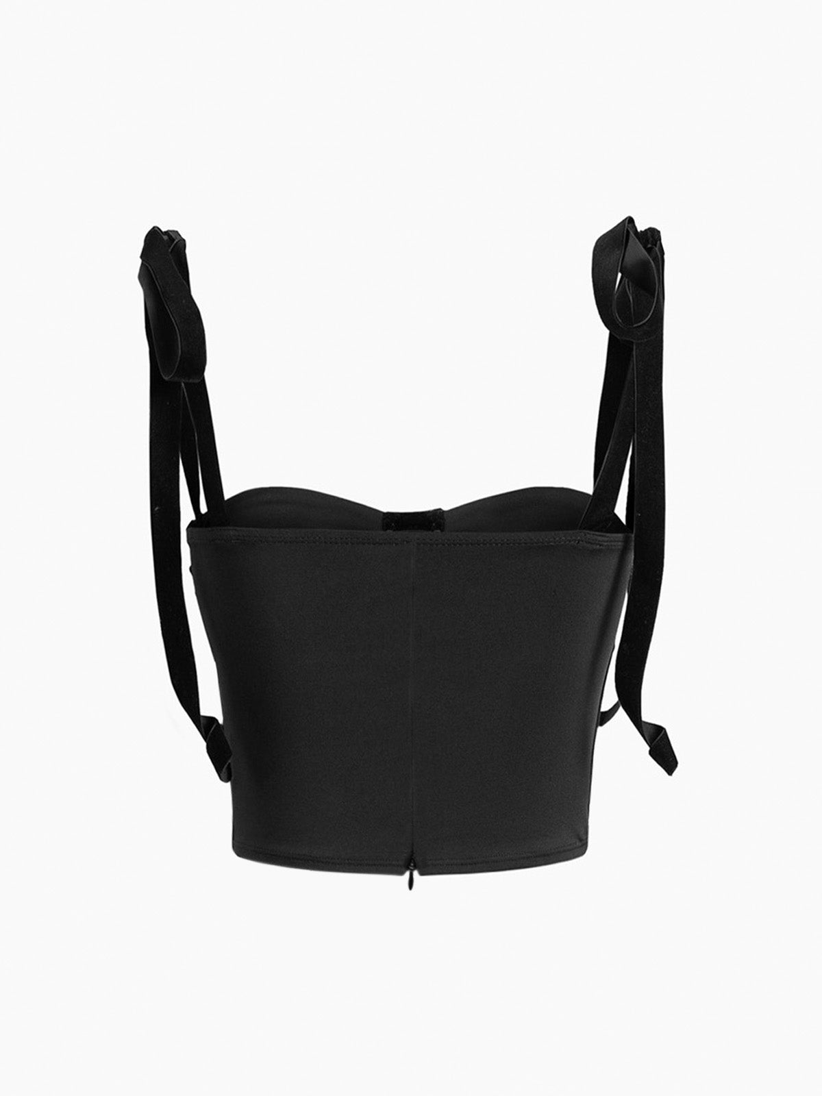 Yana | Stylish black mesh corset for women