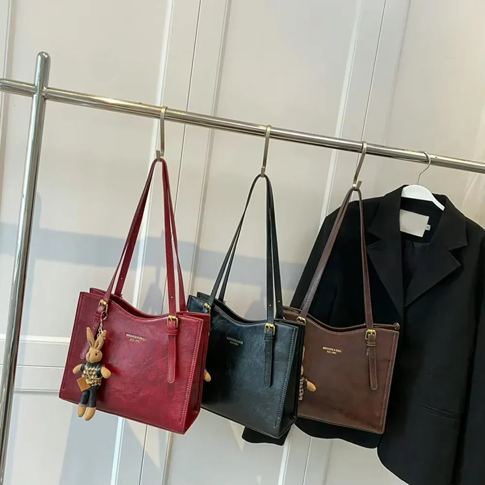 Zara | Elegant leather bag + free bag hanger